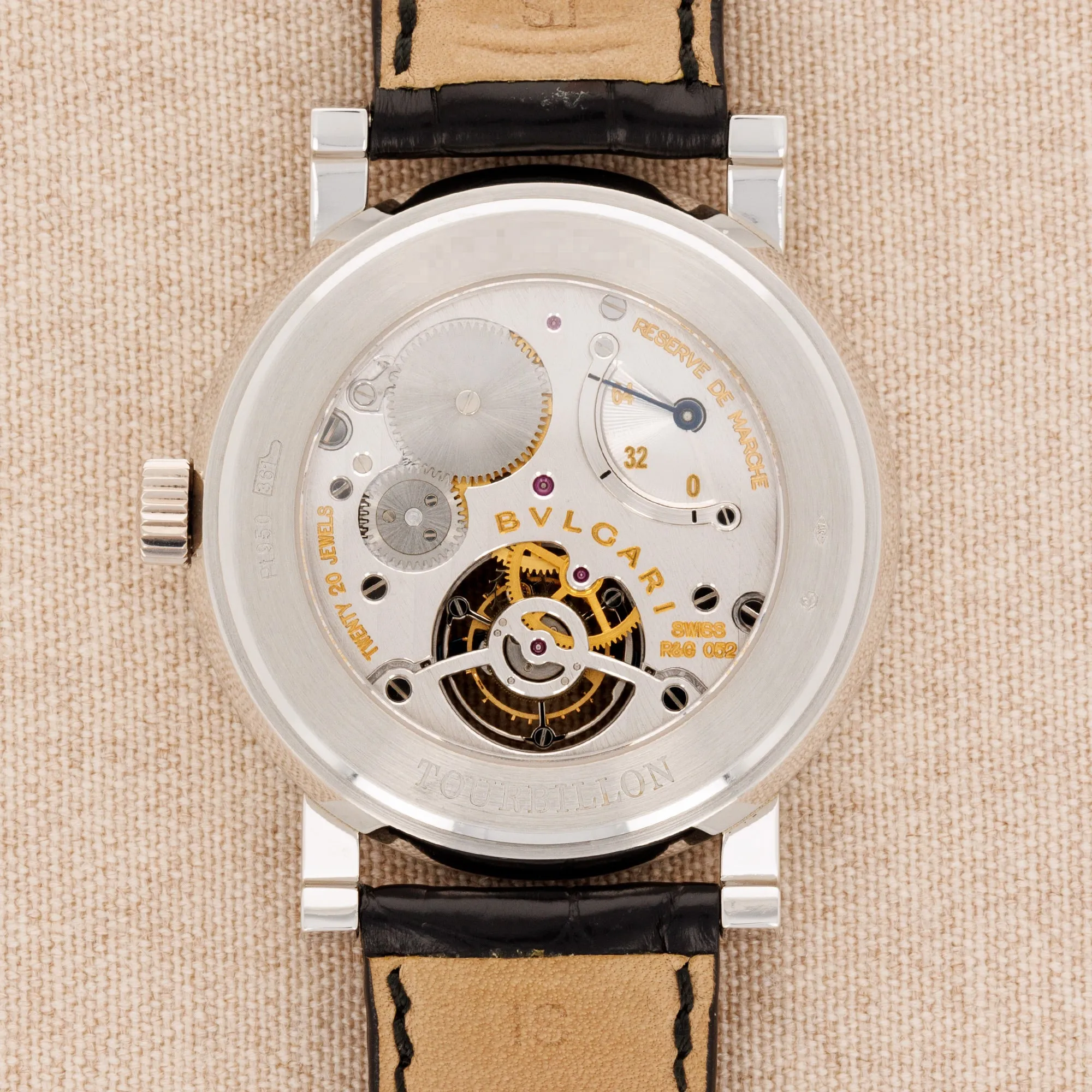 Bulgari Platinum Tourbillon Watch