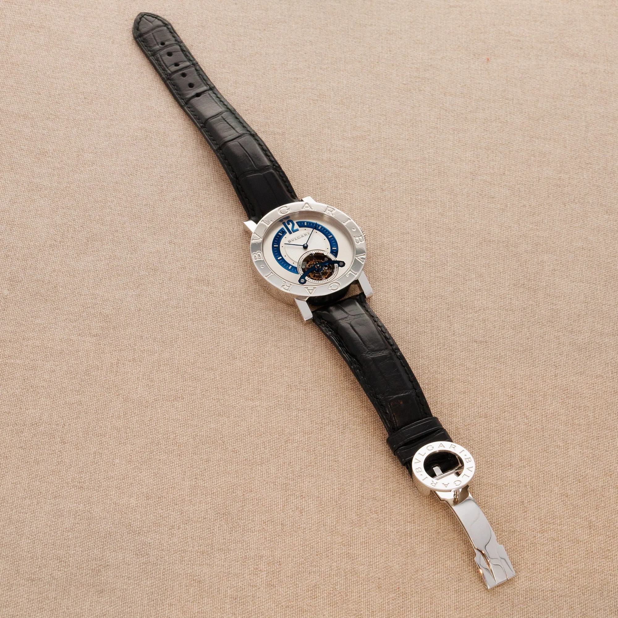 Bulgari Platinum Tourbillon Watch