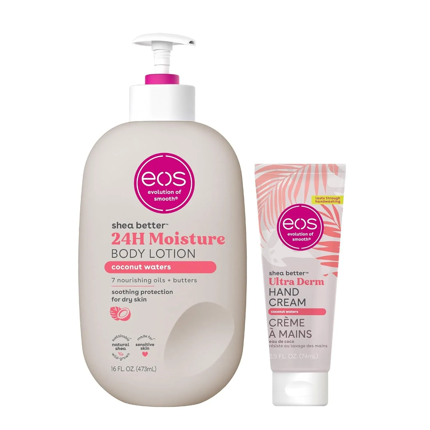 Bundle of  Shea Better Body Lotion & Hand Cream- Fresh & Cozy, 24-Hour Moisture Skin Care, Lightweight & Non-Greasy, Made with Natural Shea