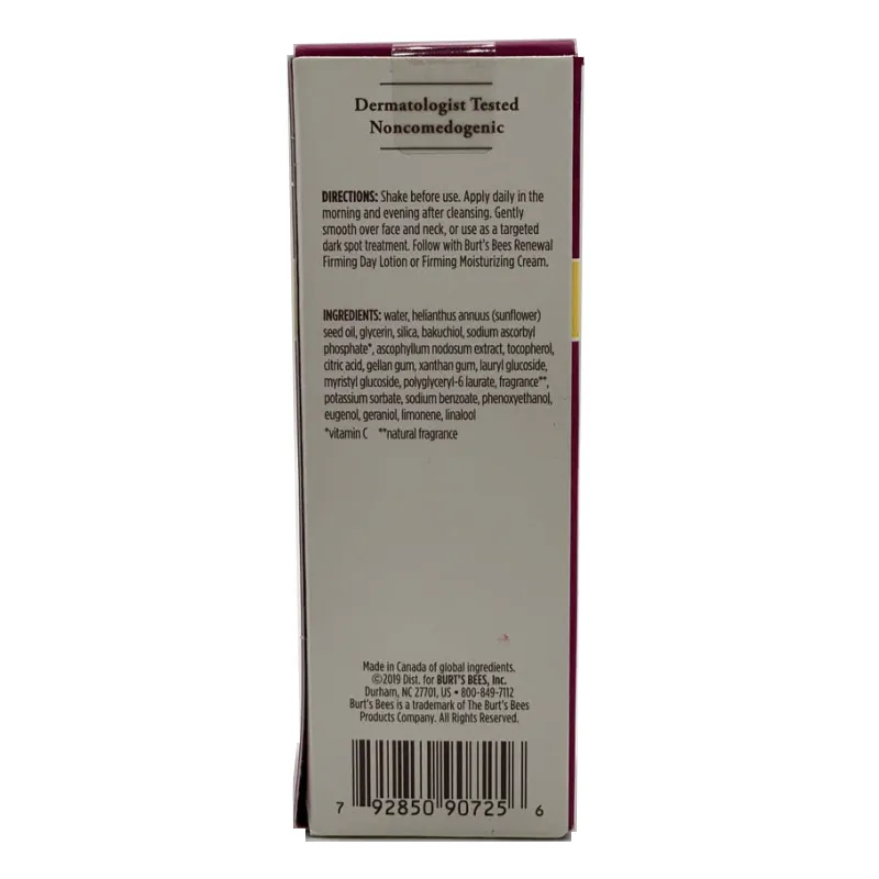 Burt's Bees Dark Spot Corrector 1 oz