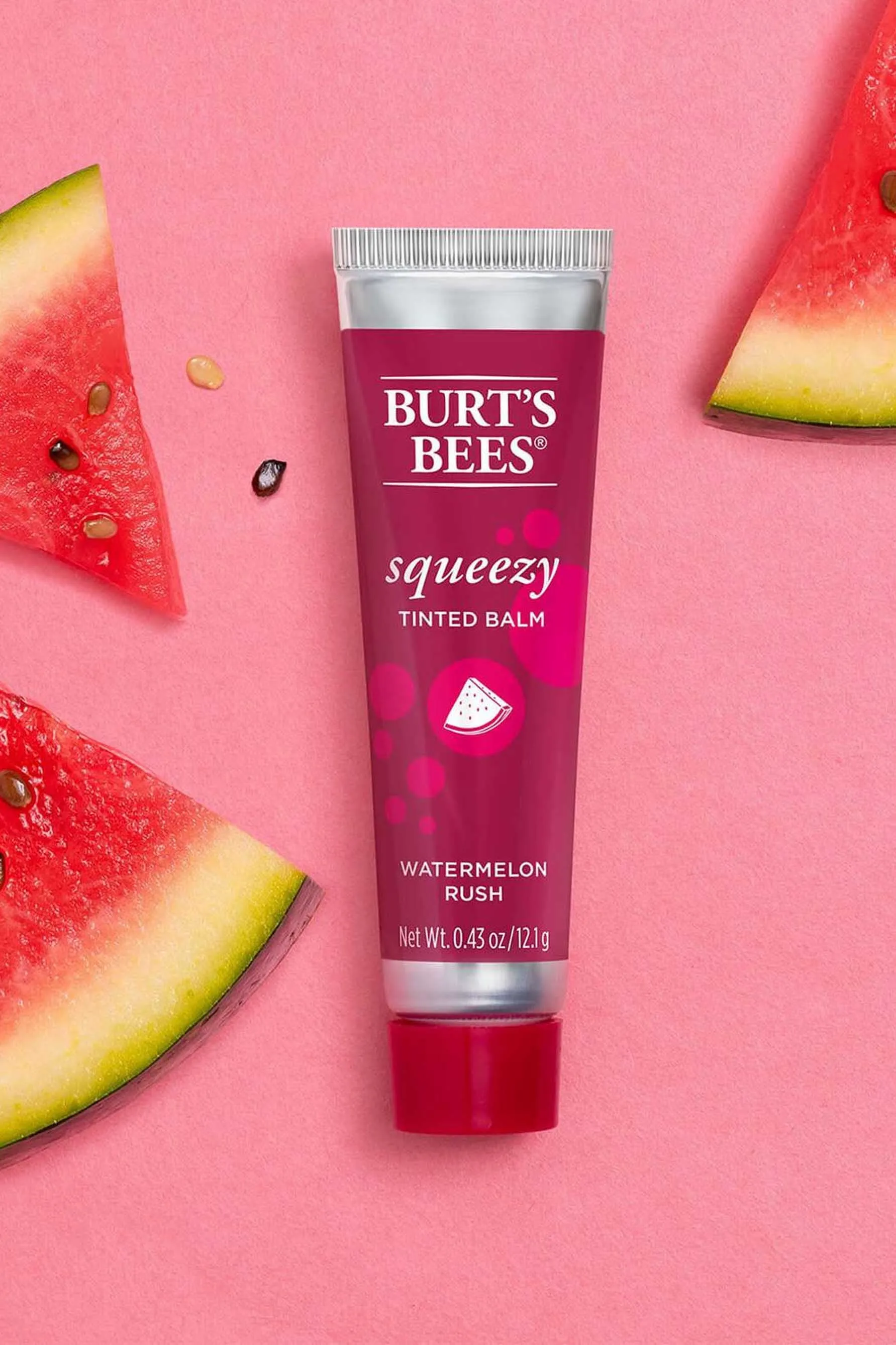 BURTS Bees Squeezy Lip Balm Watermelon Rush