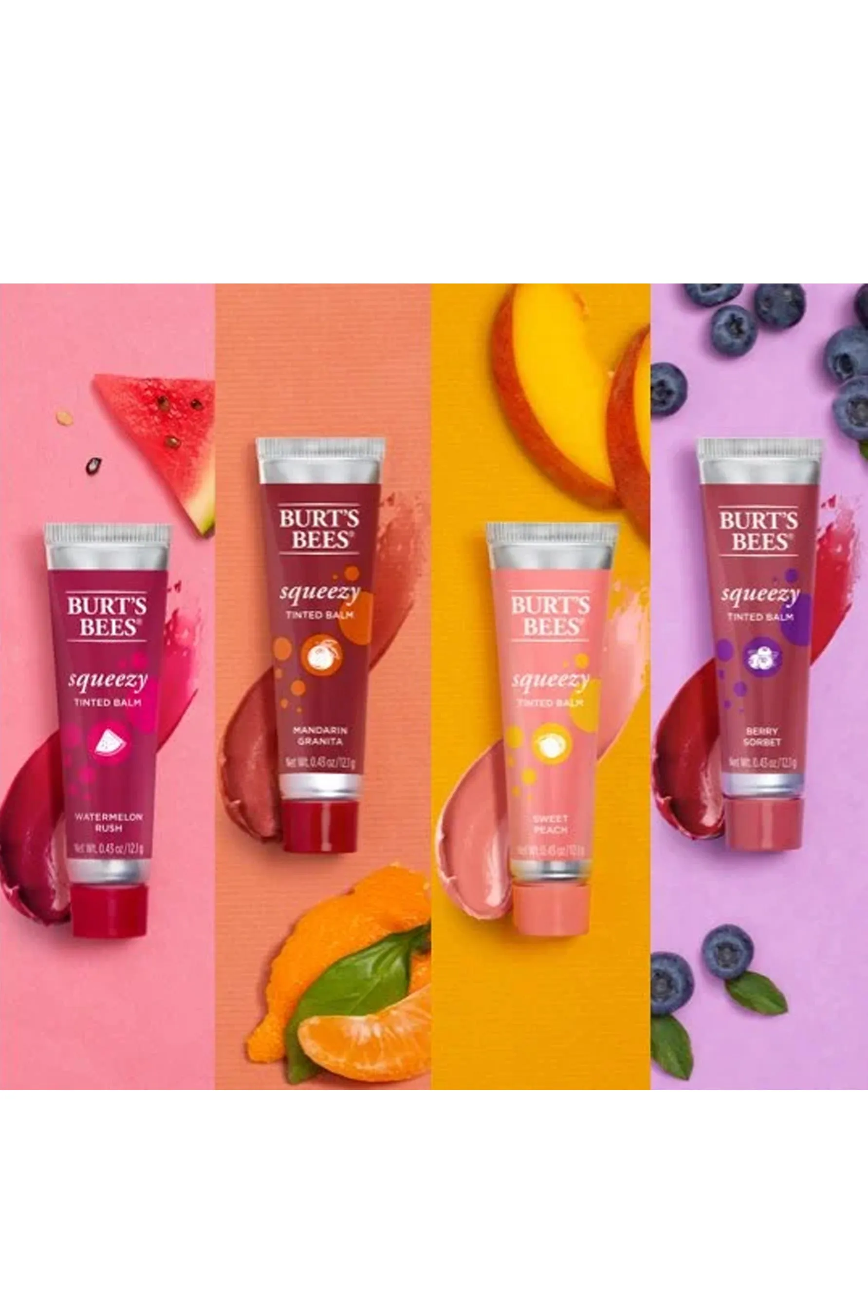 BURTS Bees Squeezy Lip Balm Watermelon Rush