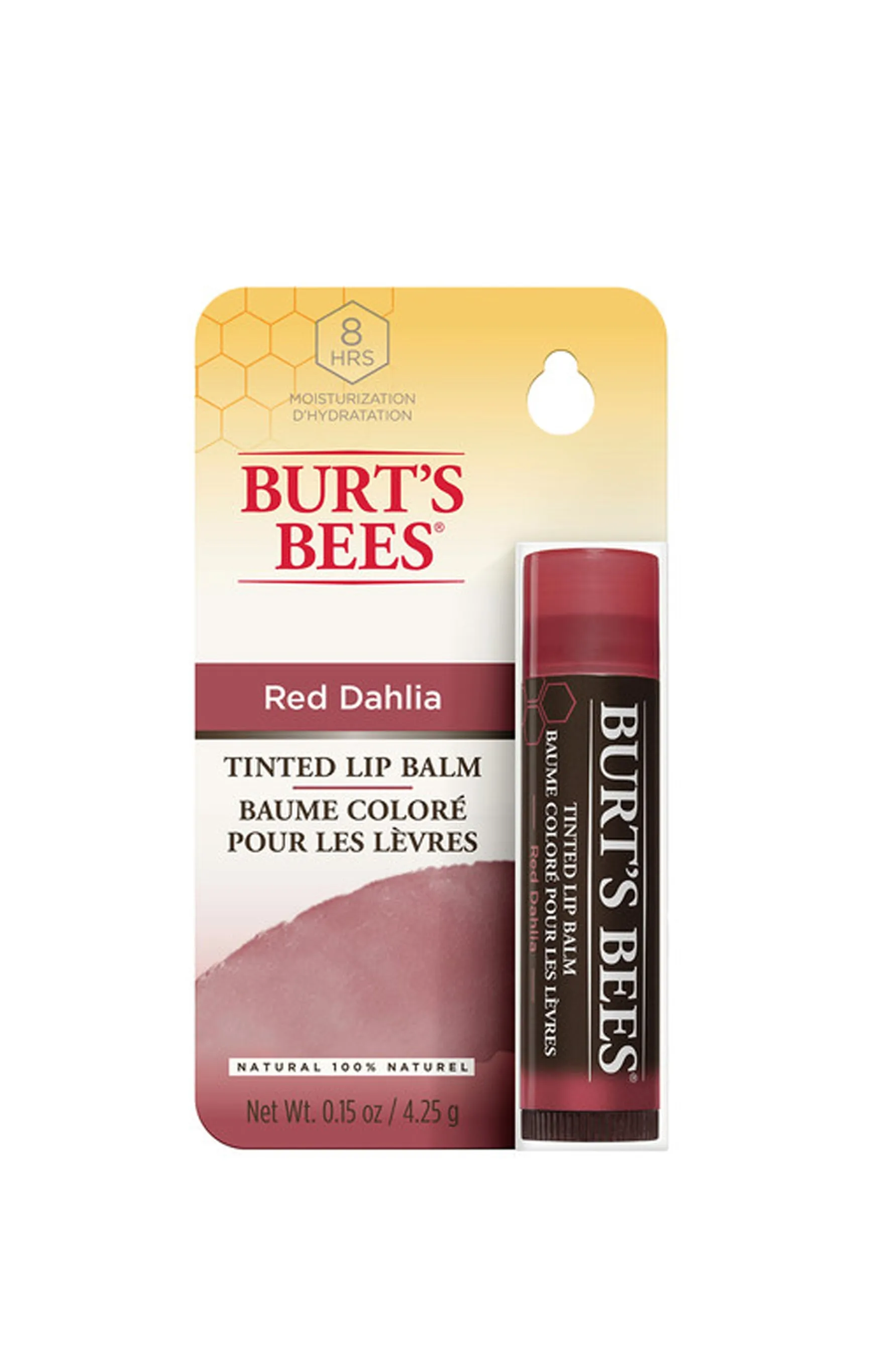 BURTS Bees Tinted Lip Balm Red Dahlia