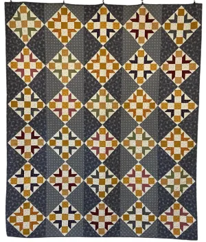 Butterfly Garden Lap Quilt Pattern - PDF