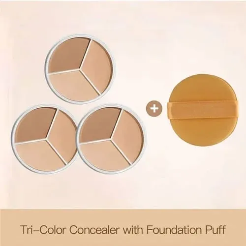 Buy 1 Get 1 FreeTri-Color Concealer-Moisturizing & Long-Lasting
