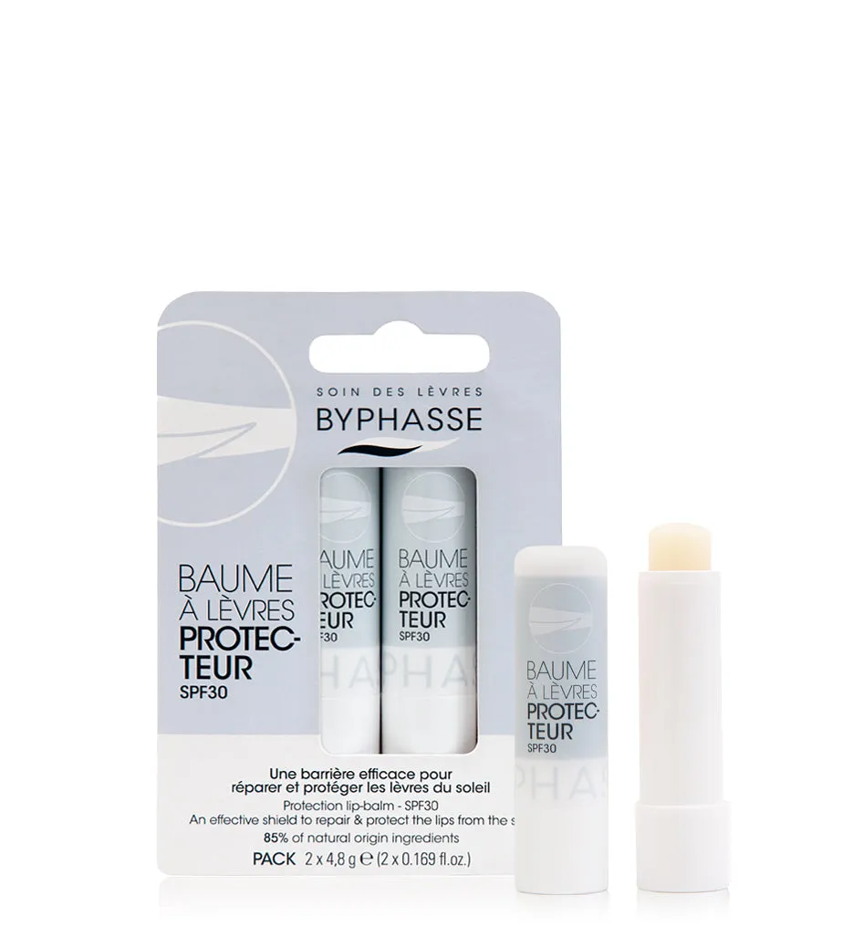 Byphasse Protection lip-balm SPF30 pack of 2
