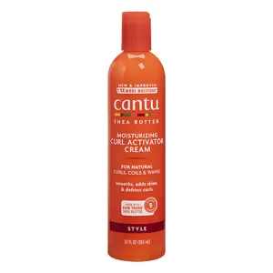 Cantu Shea Butter Moisturizing Curl Activator Cream For Natural Curls, Coils & Waves 12 oz