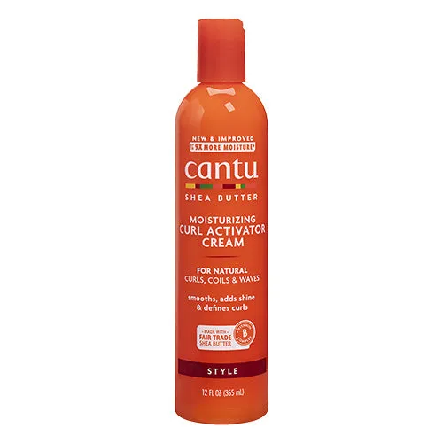 Cantu Shea Butter Moisturizing Curl Activator Cream For Natural Curls, Coils & Waves 12 oz