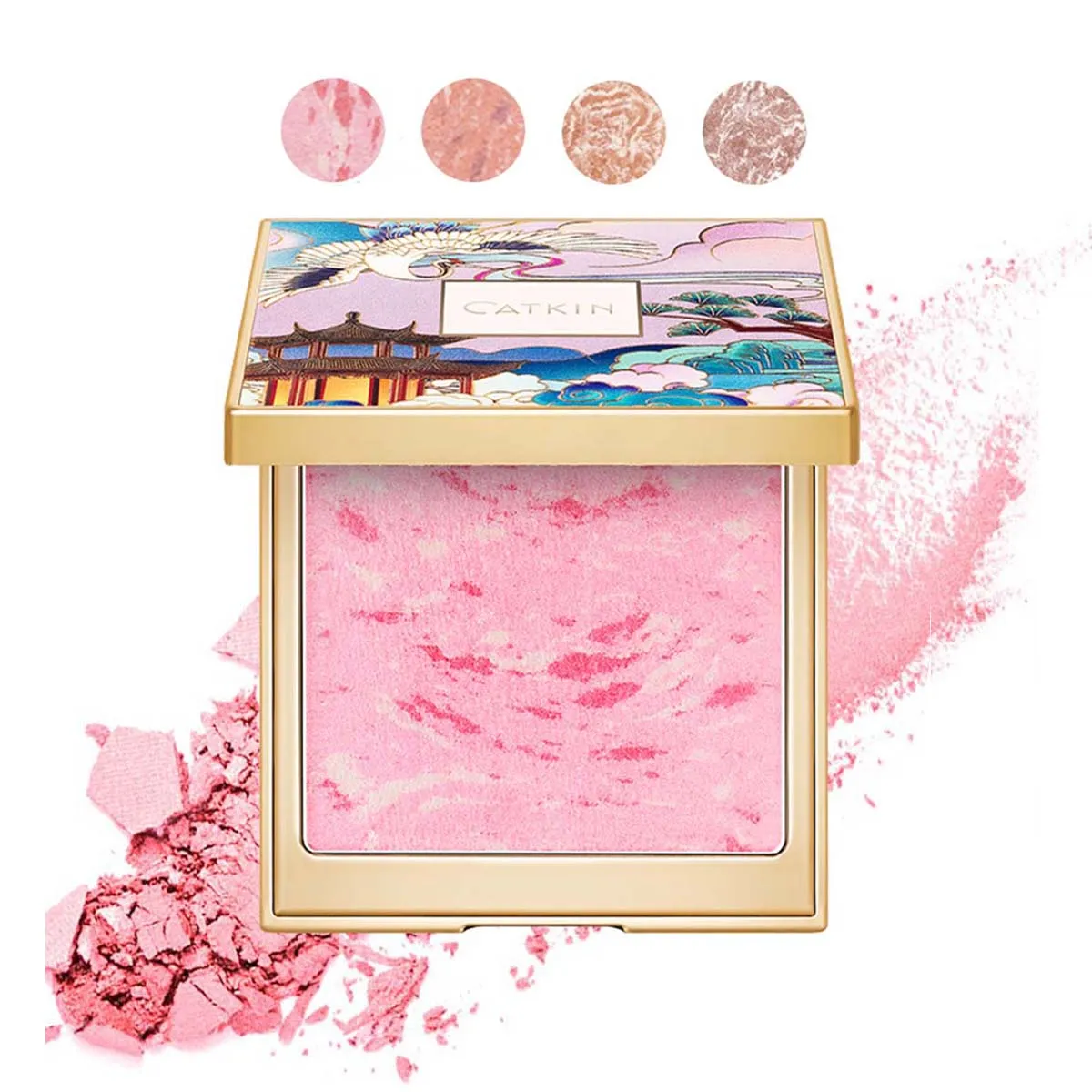CATKIN 2 In 1 Highlighter & Cheek Blush