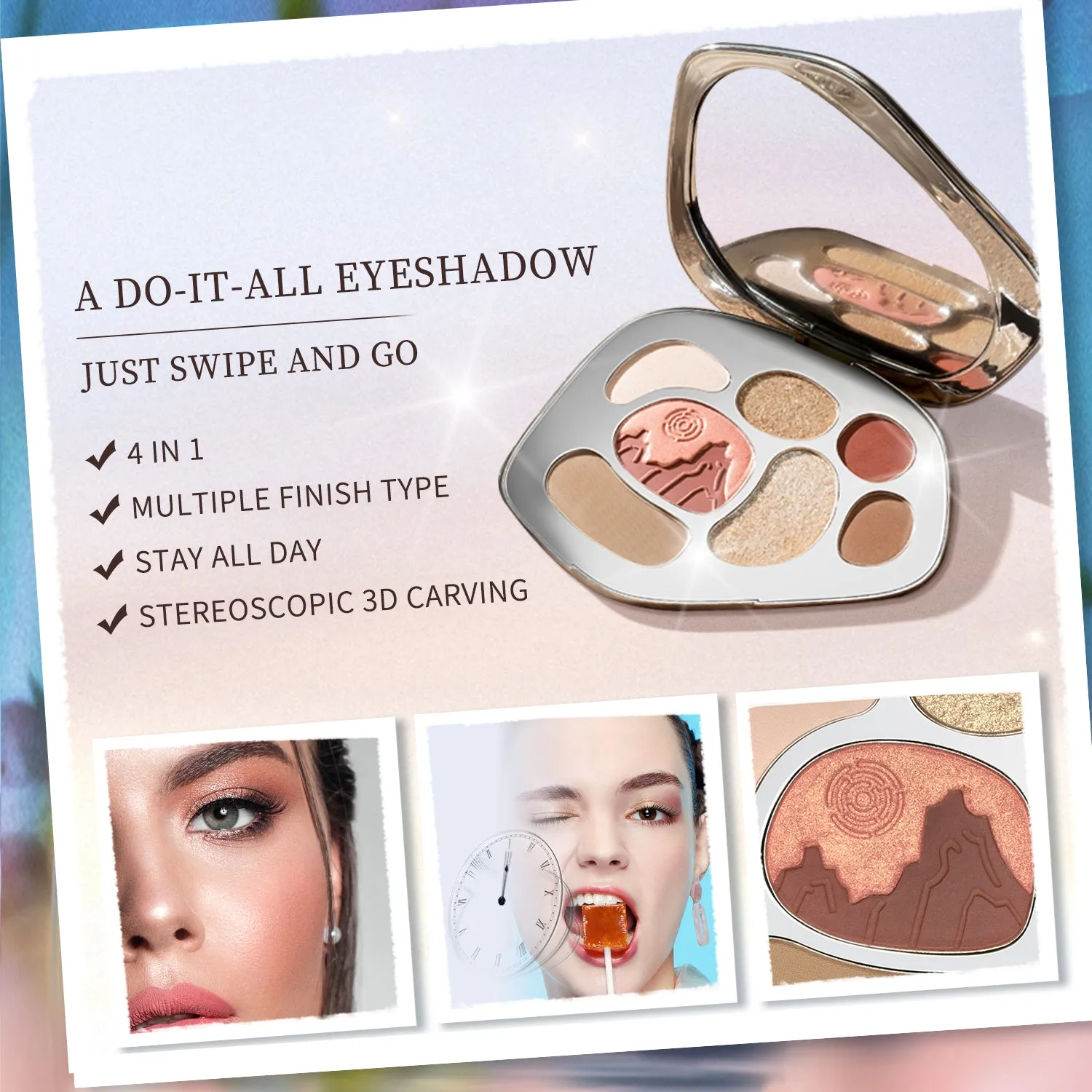 CATKIN Fairy Tales 4-in-1 Multi-function Makeup Palette C01
