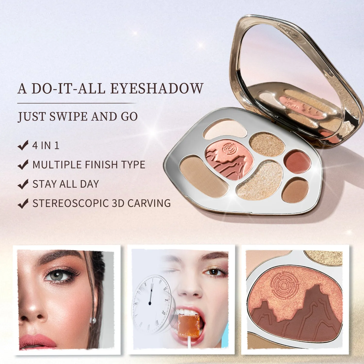 CATKIN Fairy Tales 4-in-1 Multi-function Makeup Palette C01