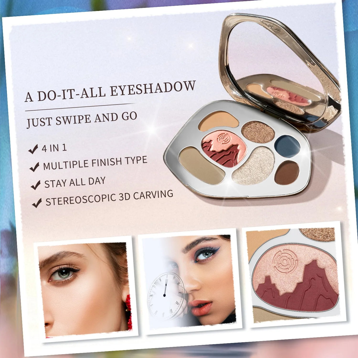 CATKIN Fairy Tales 4-in-1 Multi-function Makeup Palette C02