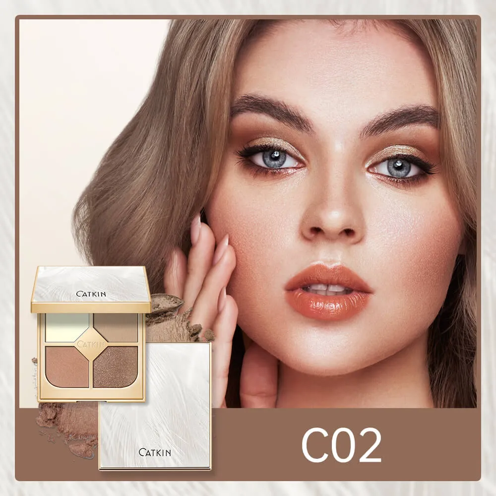 CATKIN Gilt Luxury Shimmer Quad Eyeshadow Palette