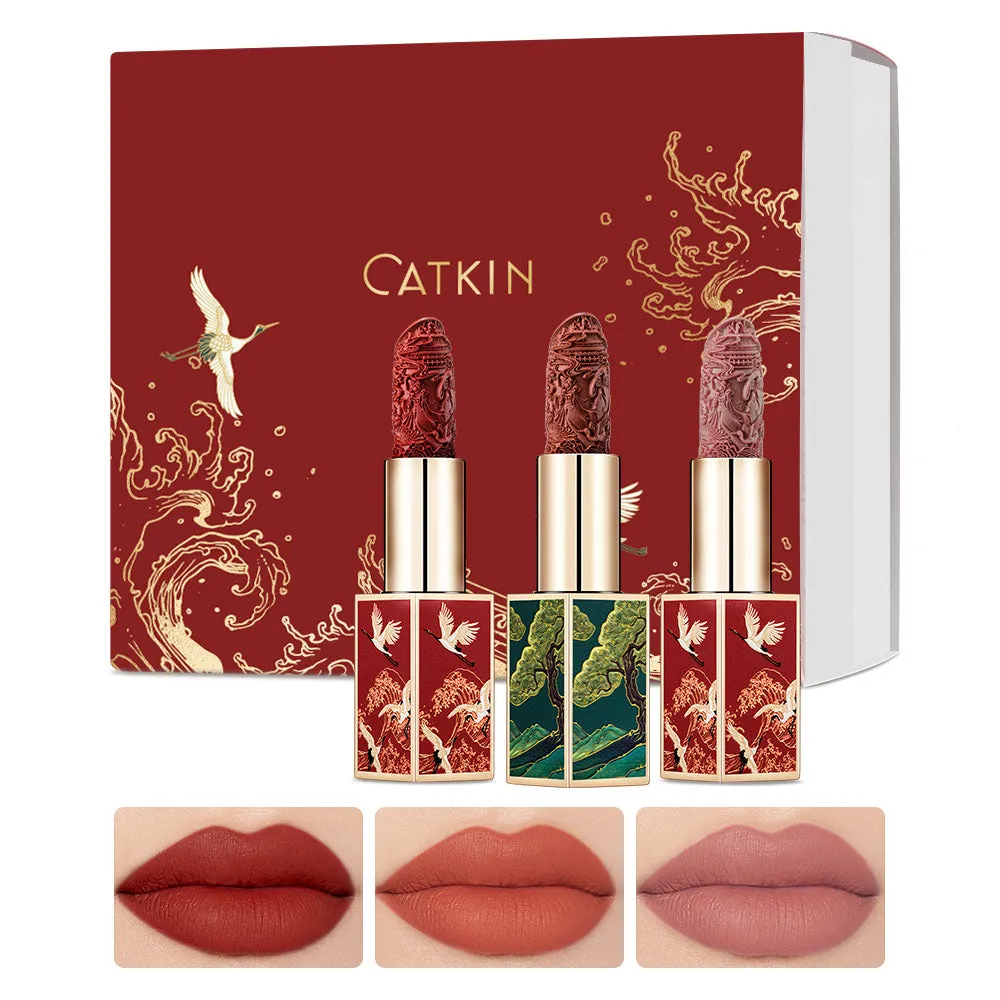 CATKIN Rouge Carving Lipstick Set 3pcs Lipsticks