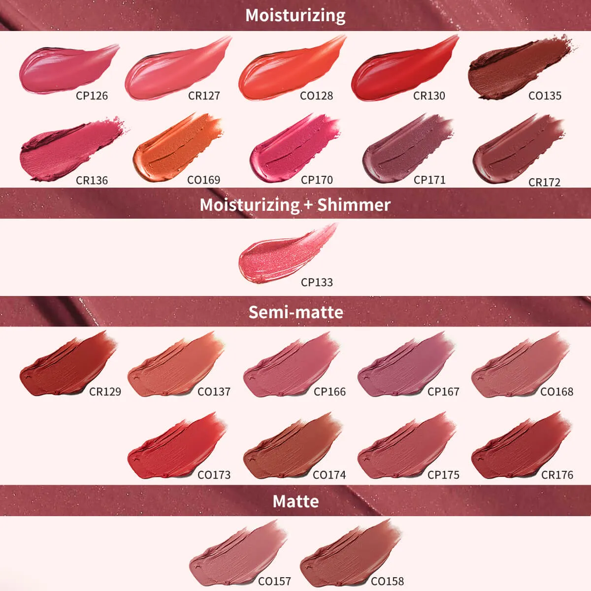 CATKIN Rouge Carving Lipstick Set 3pcs Lipsticks