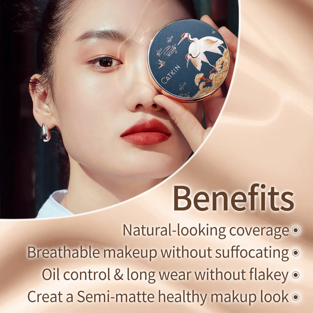 CATKIN Summer Palace Moisture Cover BB Cream Cushion Foundation