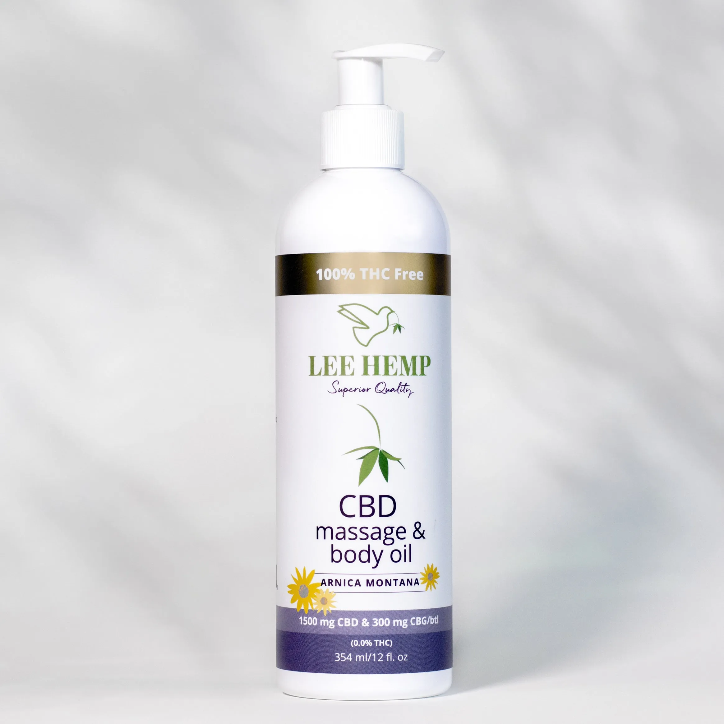 CBD   CBG Massage Oil