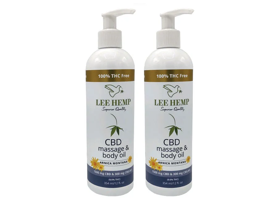 CBD   CBG Massage Oil