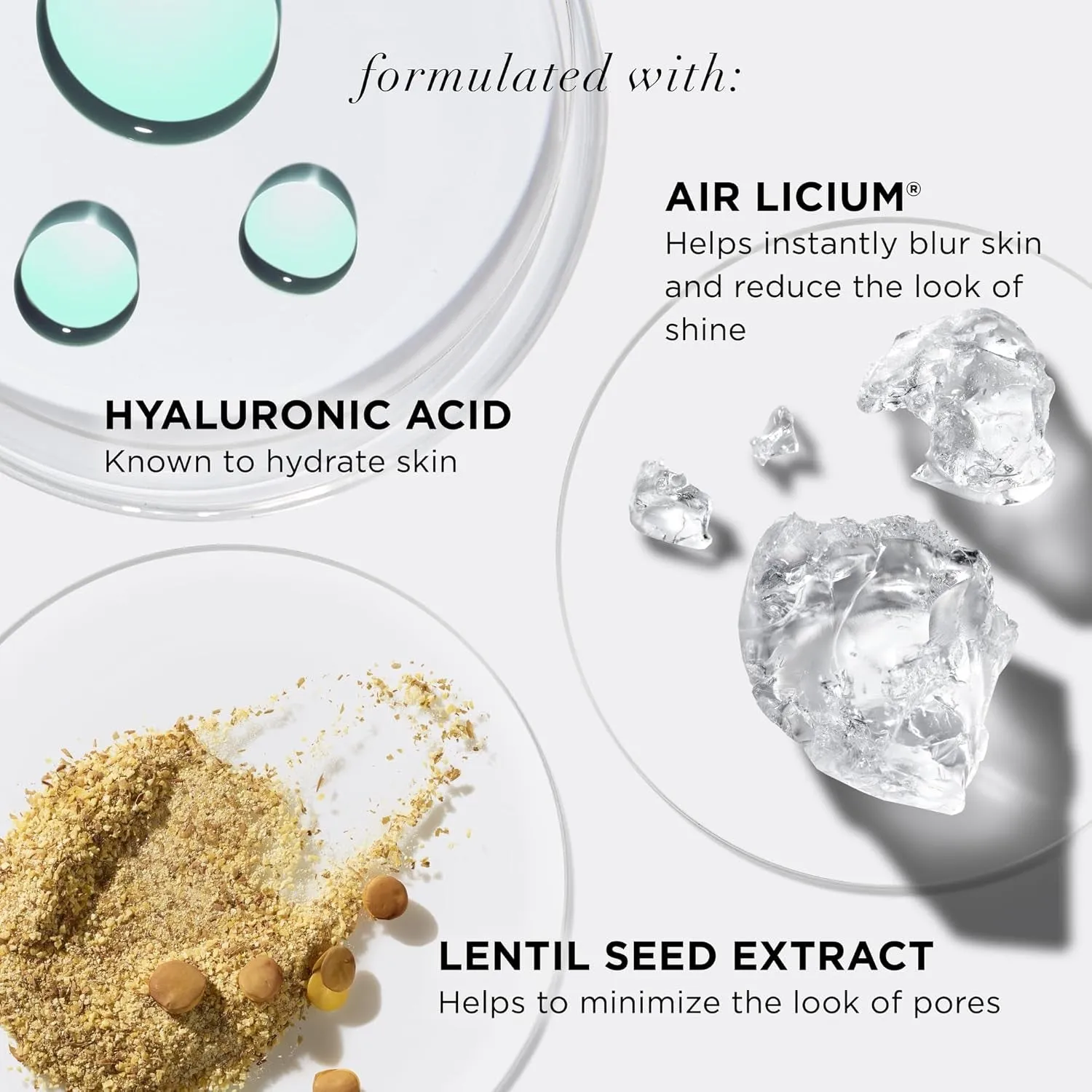 CC  Cream Natural Matte Foundation with SPF 40 - Shine-Reducing & Long-Wear Full Coverage Foundation for Oily Skin - with Hyaluronic Acid - Fragrance Free & Non-Comedogenic - 1.08 Fl Oz