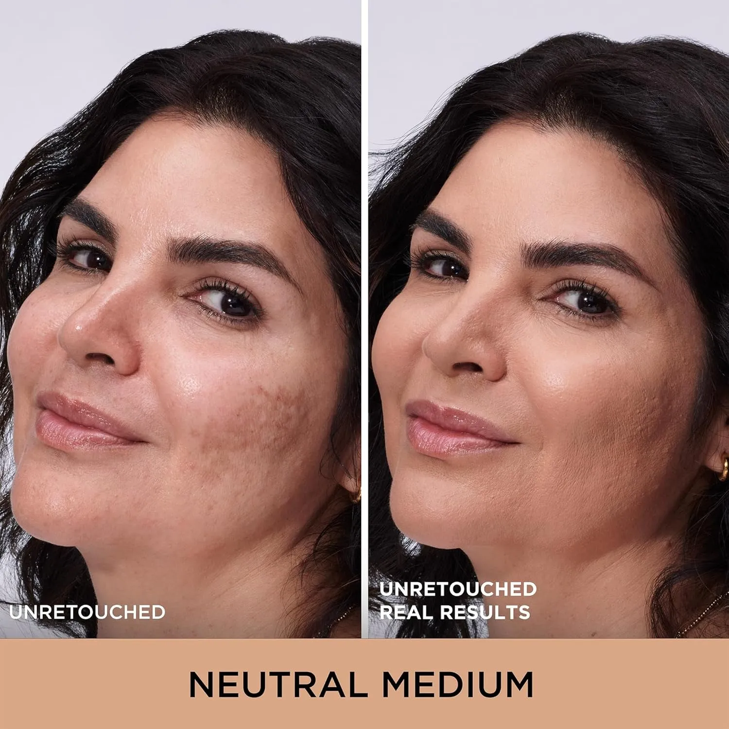 CC  Cream Natural Matte Foundation with SPF 40 - Shine-Reducing & Long-Wear Full Coverage Foundation for Oily Skin - with Hyaluronic Acid - Fragrance Free & Non-Comedogenic - 1.08 Fl Oz