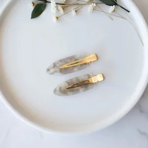 Cellulose Makeup No Bend Hair Clip Set
