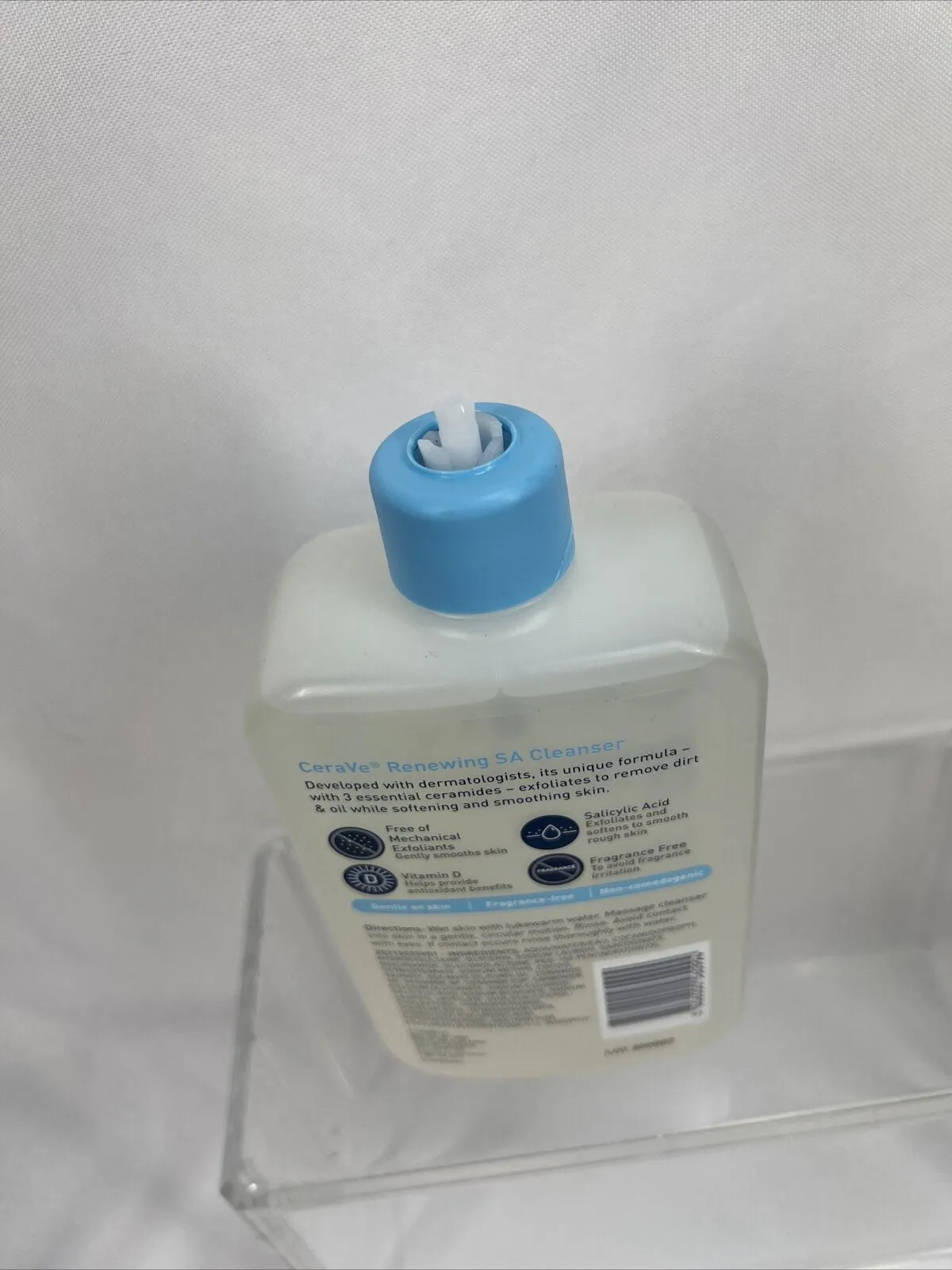 Cerave Renewing SA Cleanser Exfoliate Smooth ￼ceramides Normal ￼16oz No Pump