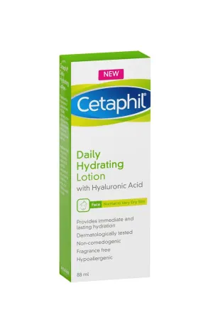 CETAPHIL Daily Hydrating Lotion with Hyaluronic Acid 88ml