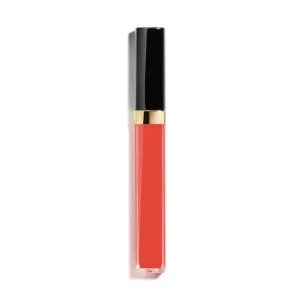 Chanel Rouge Coco Gloss 802 Living Orange for Women Moisturizing Glossimer 5.5 G