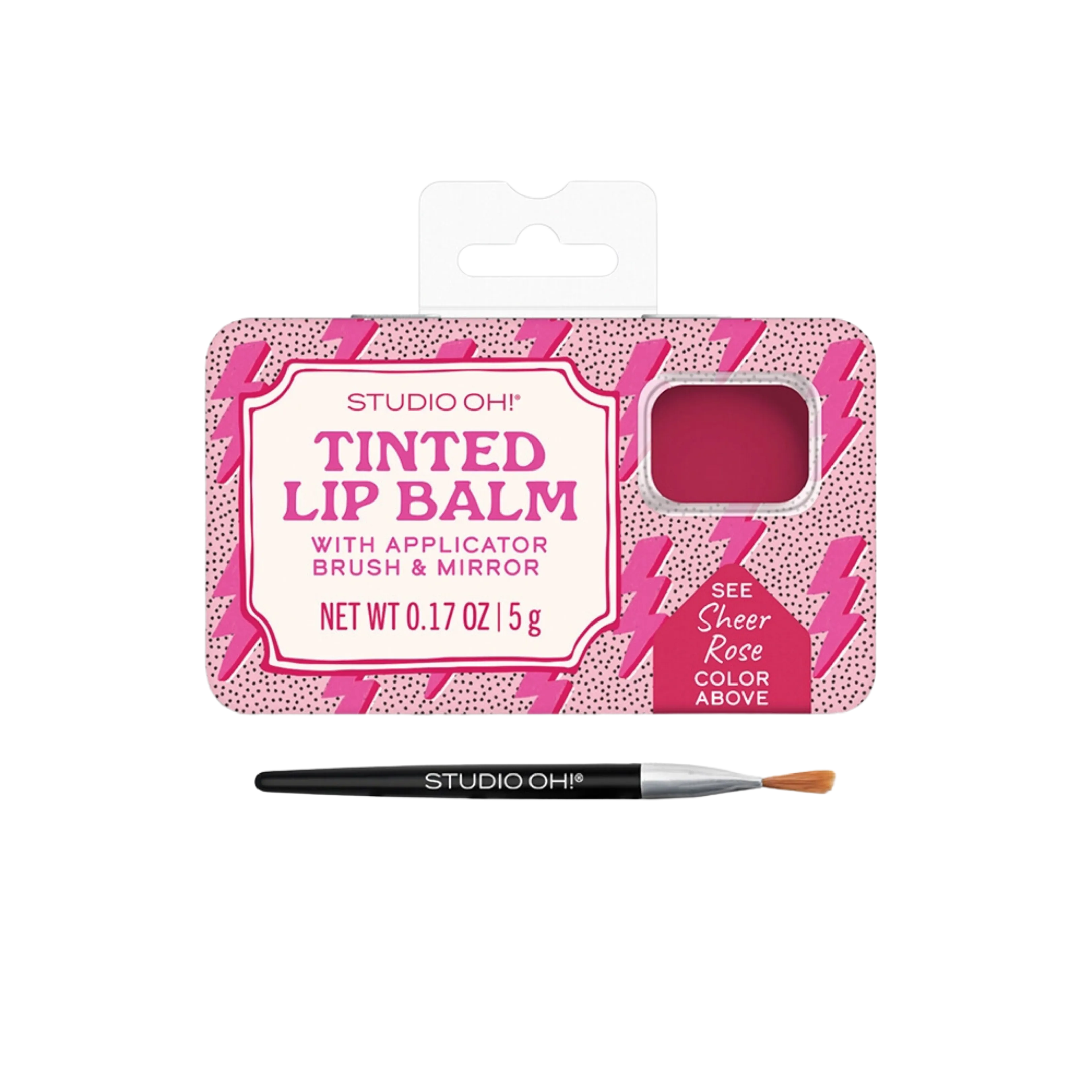 Charged Up Tinted Lip Balm & Brush Set