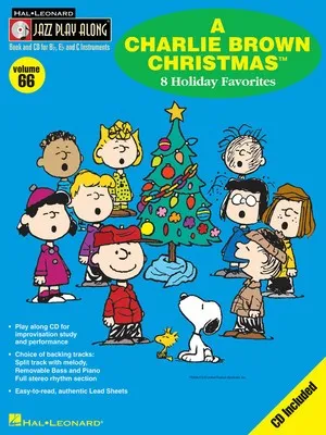 CHARLIE BROWN CHRISTMAS JAZZ PLAY ALONG V66