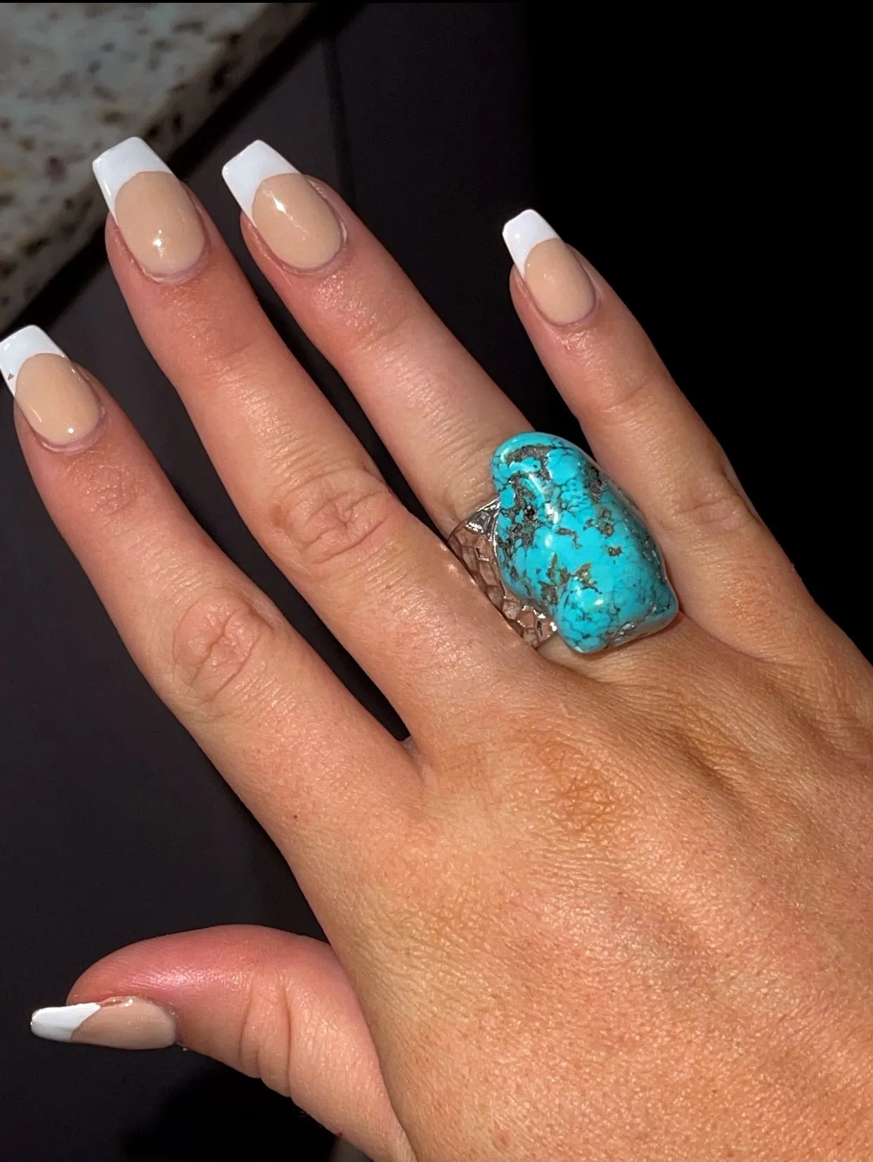 Charlie Turquoise Stone Ring