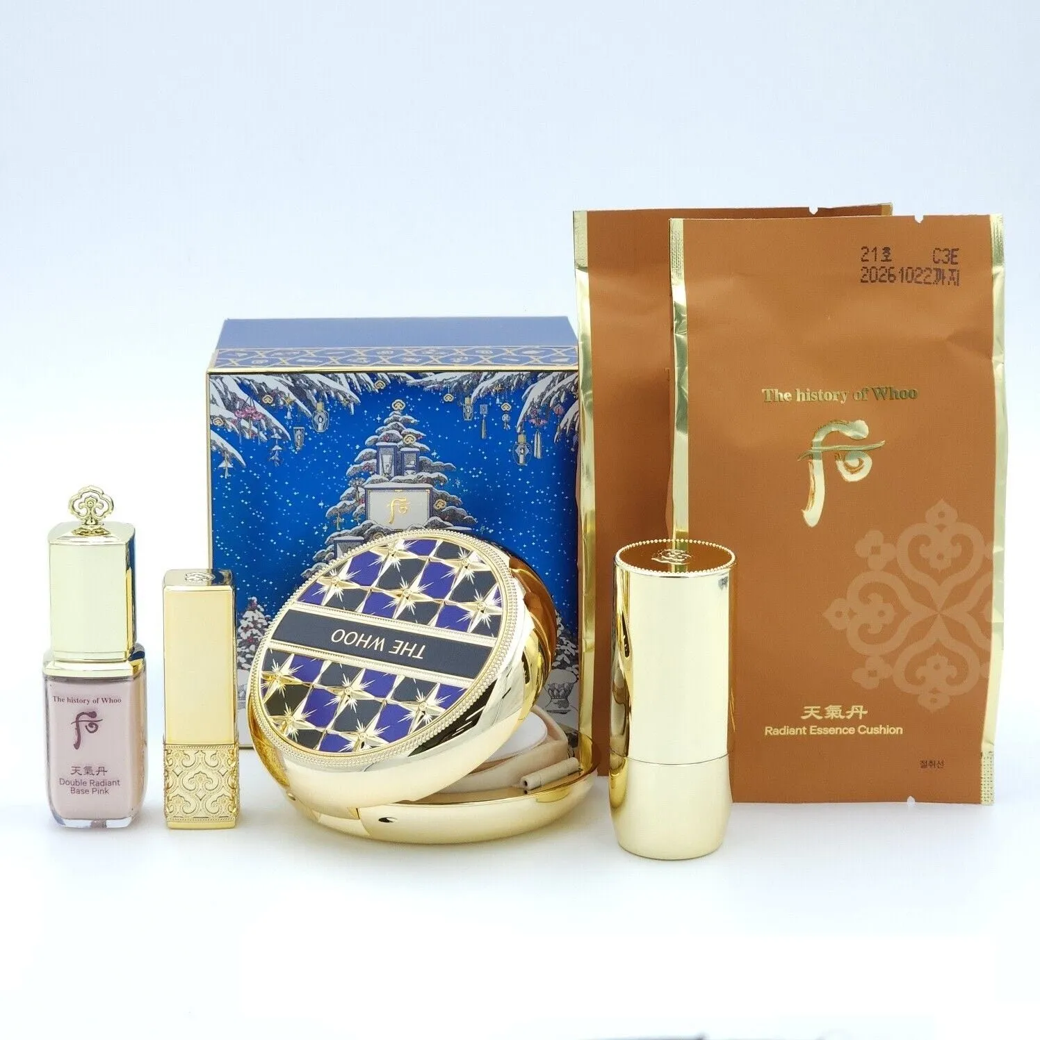 Cheongidan Radiant Essence Cushion Holidays Limited Edition Set