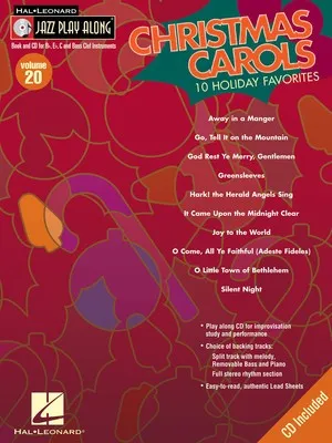 CHRISTMAS CAROLS JAZZ PLAY ALONG BK/CD V20 (O/P)