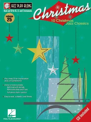 CHRISTMAS JAZZ JAZZ PLAY ALONG BK/CD V25