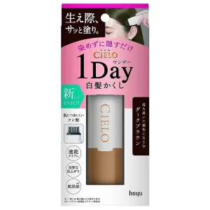 CIELO 1-Day Gray Hair Concealer Hair Color Comb -#Dark Brown 9ml