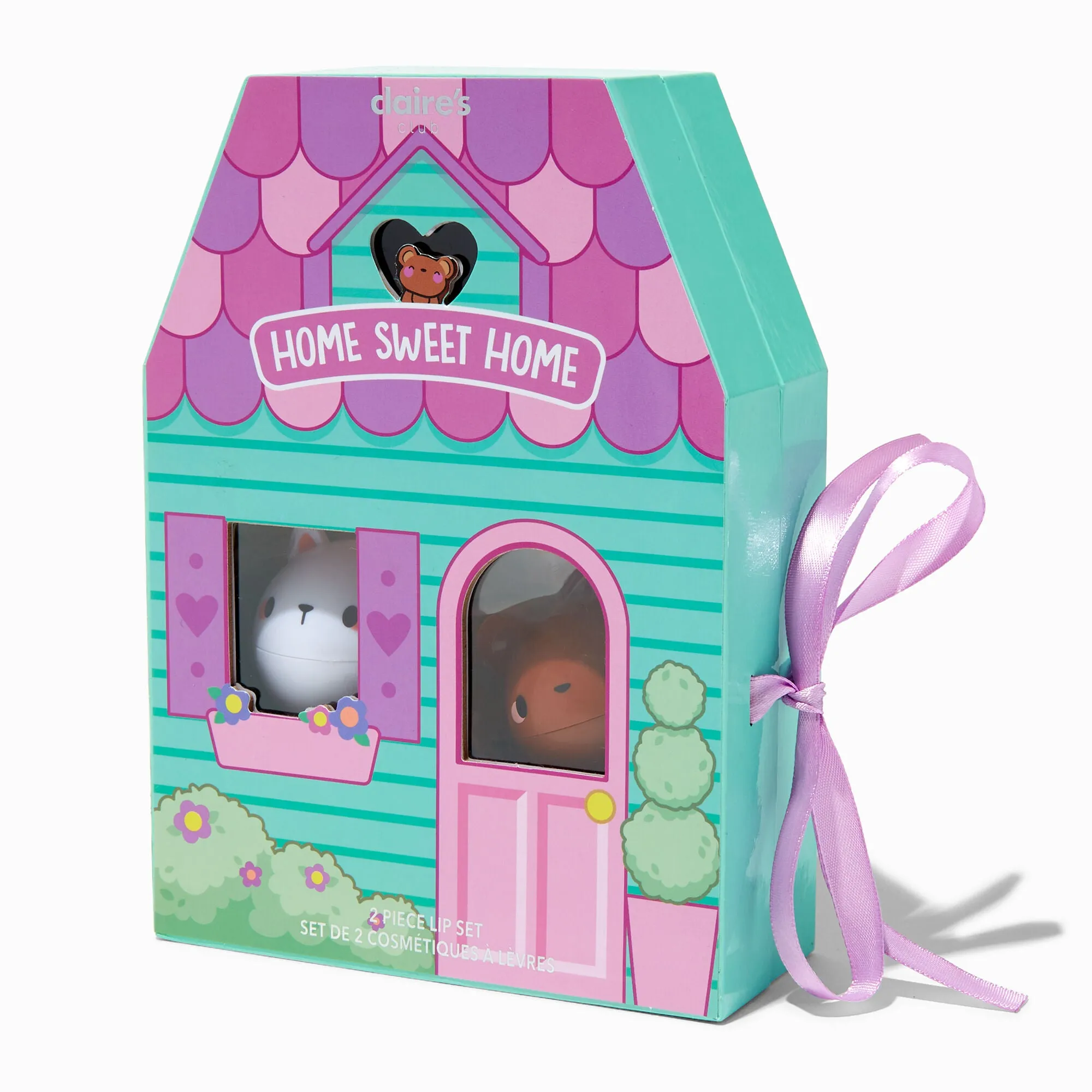 Claire's Club Home Sweet Home Lip Balm Set - 2 Pack