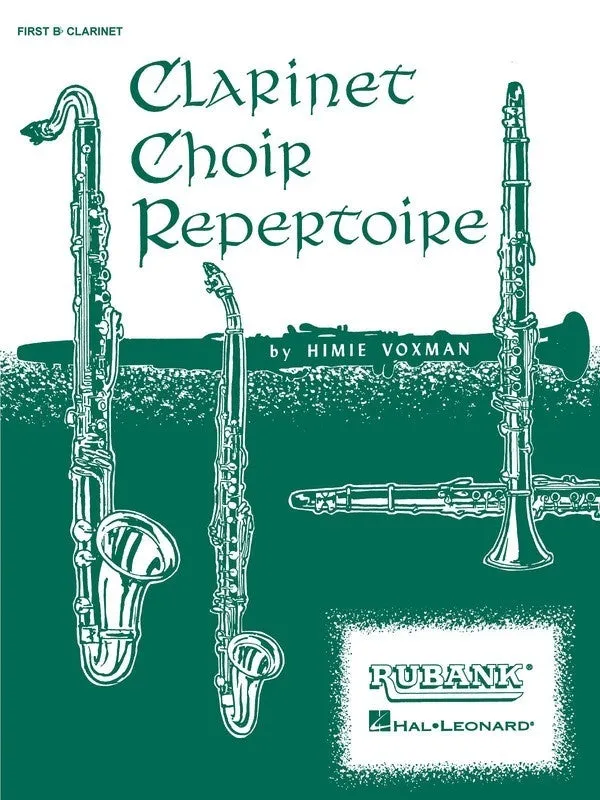 CLARINET CHOIR REPERTOIRE 2ND B FLAT CLARINET PART