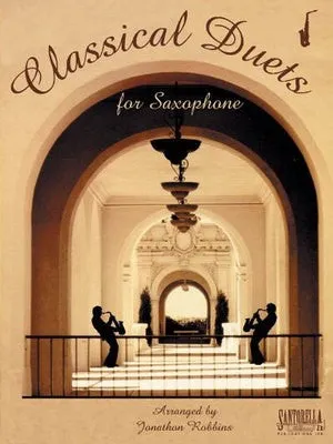 CLASSICAL DUETS FOR ALTO SAX BK/CD