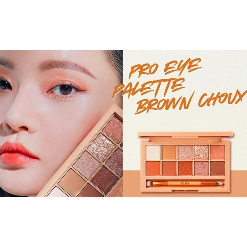 Clio Pro Eye Palette 6g #02 Brown Choux