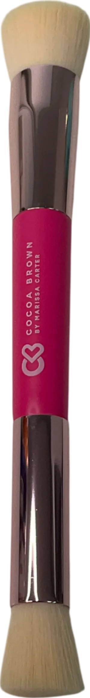 Cocoa Brown Double Ended Duo Makeup Brush One size