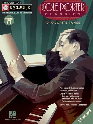 COLE PORTER CLASSICS JAZZ PLAY ALONG BK/CD V71