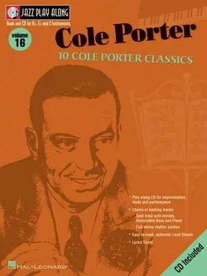 COLE PORTER JAZZ PLAY ALONG BK/CD V16