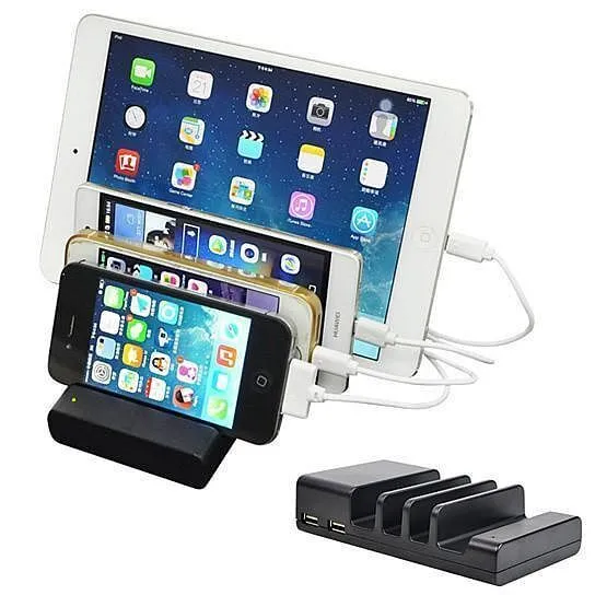 Color: Blue - Charger Haven For Your Smart Gadget Collection No Tangles No Chaos