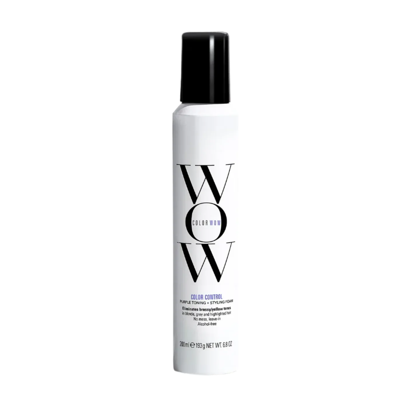 Color Wow Color Control Purple Toning   Styling Foam 200ml