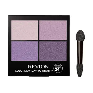 Colorstay Day to Night Eyeshadow Quad, Longwear Shadow Palette with Transitional Shades and Buttery Soft Feel, Crease & Smudge Proof, 530 Seductive, 0.16 Oz