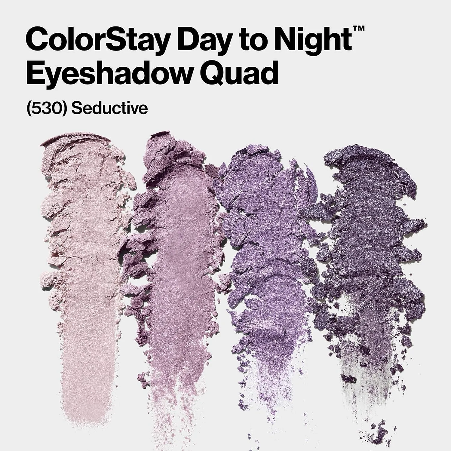 Colorstay Day to Night Eyeshadow Quad, Longwear Shadow Palette with Transitional Shades and Buttery Soft Feel, Crease & Smudge Proof, 530 Seductive, 0.16 Oz
