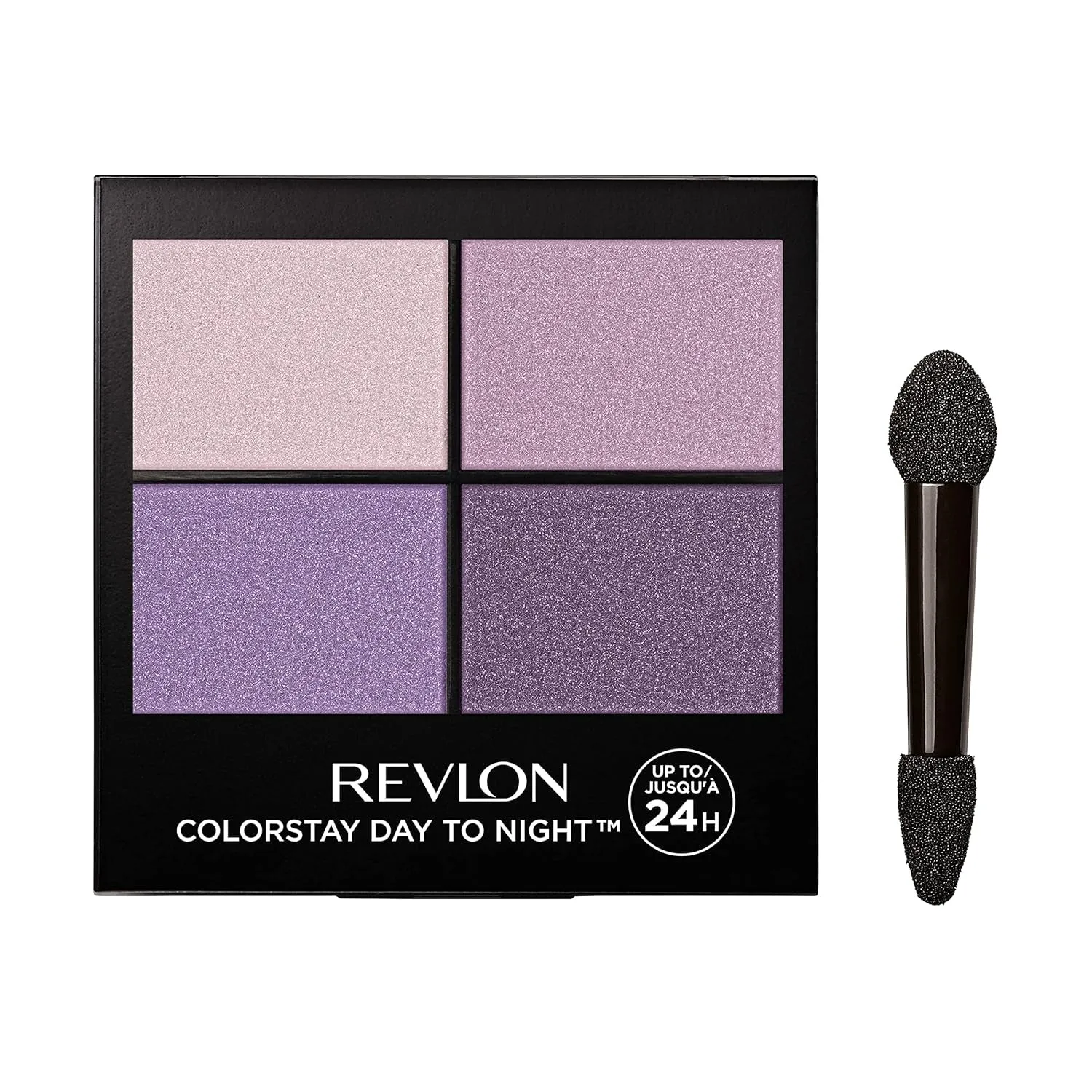 Colorstay Day to Night Eyeshadow Quad, Longwear Shadow Palette with Transitional Shades and Buttery Soft Feel, Crease & Smudge Proof, 530 Seductive, 0.16 Oz