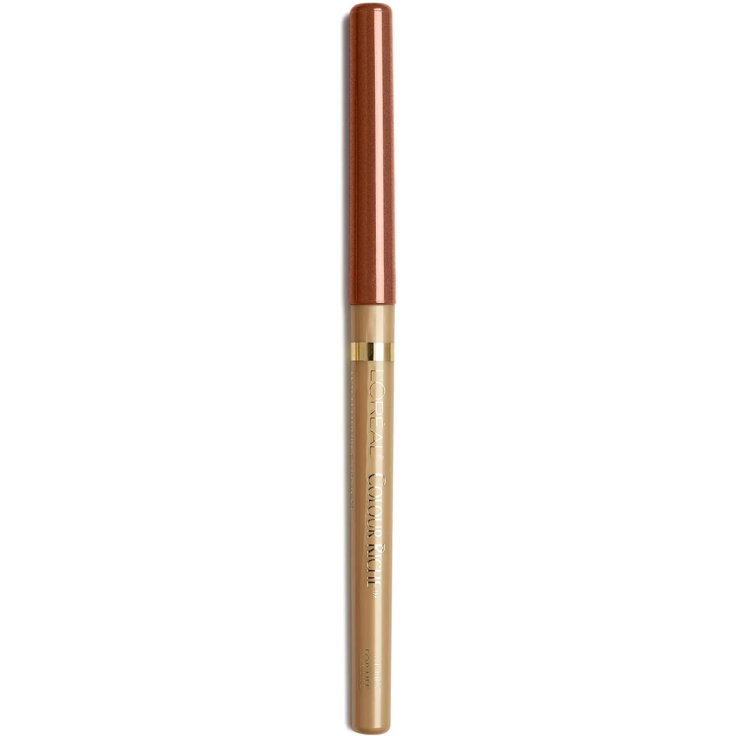 Colour Riche Lip Liner Pencil, Creamy Lip Liner with Omega 3 and Vitamin E, 780 Au Naturale (Soft Neutral Beige)