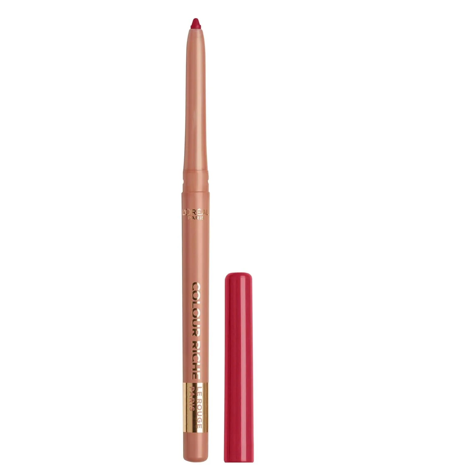 Colour Riche Lip Liner Pencil, Creamy Lip Liner with Omega 3 and Vitamin E, 780 Au Naturale (Soft Neutral Beige)