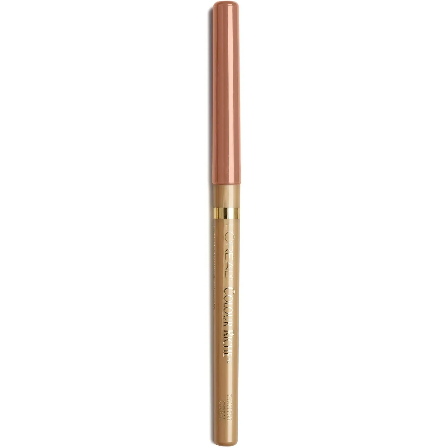 Colour Riche Lip Liner Pencil, Creamy Lip Liner with Omega 3 and Vitamin E, 780 Au Naturale (Soft Neutral Beige)